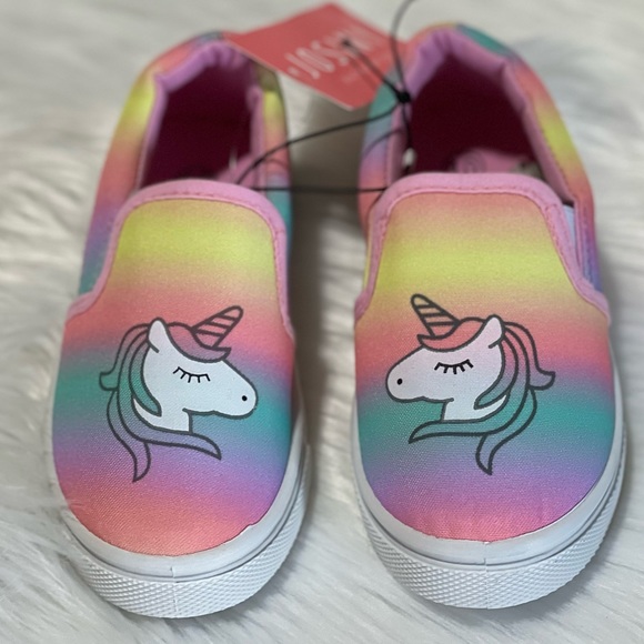 New JOSINY Kids Shoes  Casual Canvas Sneakers Slip On Lazy Tennis Loafers - Picture 2 of 15